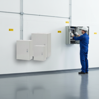 Boîtier de distribution électrique triphasé étanche 220V en acier inoxydable personnalisé par le fabricant pour usage industriel extérieur