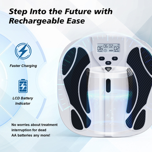 Masajeador de Pies EMS Ligero y Portátil para Neuropatía, Masajeador de Pies para Aliviar el Cansancio y Brindar Comodidad para los Pies Cansados, para Relajación Diaria - Product Image 3