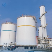 Générateur d'oxygène cryogénique automatique 520 Nm³/h pour l'alimentation des usines de gaz de combustion