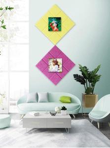 Pegatinas de fieltro 3d para pared de habitación de niños, tablón con pin para mensajes, letras, foto, decoración del hogar - Product Image 4