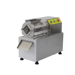 Commercial French Fries Machine Stainless Steel Vegetable Strip Cutter Electric Fries Cutting Machine 900W Potato Slicer Machine