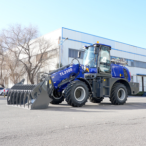YISHAN Kompakter Schwerlast-4x4-Diesel 2,5-Tonnen-Teleskop-Hochleistungs-Hydraulik-Geländestapler Radlader 5000mm Hubhöhe - Product Image 4