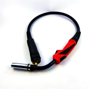 24AK MIG CO2 Hàn <span class=keywords><strong>Torch</strong></span> Với 3M 4M 5M Chiều Dài Cáp Làm Mát Bằng Không Khí Euro Nối Hoàn Chỉnh <span class=keywords><strong>Torch</strong></span> - Product Image 4