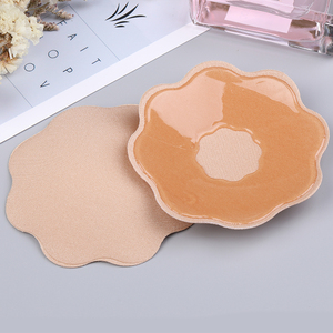 Coussinets pour <span class=keywords><strong>soutien</strong></span>-<span class=keywords><strong>gorge</strong></span> en Silicone, autocollants réutilisables, adhésifs pour intimes, protections pour la poitrine, pétales, couverture pour mamelon, sexy - Product Image 3