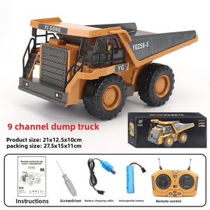 Éxito de Ventas Modelo de Camión a Control Remoto Excavadora de Juguete de Construcción Fundida a Presión para Niño - Product Image 3