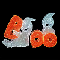 Outdoor 3D LED-Skulptur Gruseliger Baum Beleuchtete Halloween-Dekorationen für Kommerzielle Festivals Drive-Through Zoo-Lichtshow