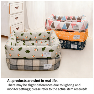 Lit pliable de luxe pour chien et chat, <span class=keywords><strong>vente</strong></span> chaude, respirant, écologique, matelas en fibre lavable pour chiots et chatons - Product Image 4