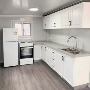 Casa Contenedor Inteligente de Calidad con Techo Blanco, 80 pies, Tres Estudios, <span class=keywords><strong>Elevada</strong></span>, Ignífuga, 40 Edificios Modificados Llave en Mano, Tipo Granero Agrícola - Product Image 6