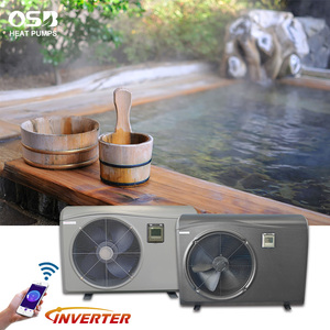 Bomba de calor de aire a agua, inversor de CC, combinado con panel solar para refrigeración de calefacción de piscina - Product Image 1