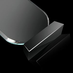 Prix de coupe de trophée en cristal vierge simple avec base noire <span class=keywords><strong>Plaque</strong></span> et trophée en cristal transparent de conception personnalisée de haute qualité - Product Image 3