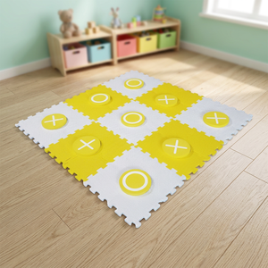 36 PIÈCES DE CARREAUX EN MÉLANGE DE MÉTAL ET DE MÉLANGE DE MÉTAL POUR Tapis de jeu pour enfants - Product Image 3