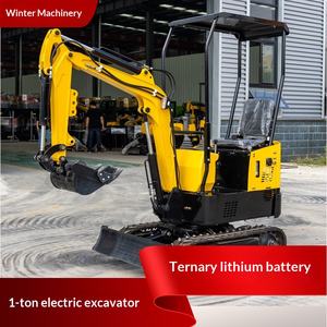 Excavadora de Litio Mini de Una Tonelada, Excavadora Pequeña de Nueva Energía para Agricultura, Suministro de Exportación, Fábrica - Product Image 1