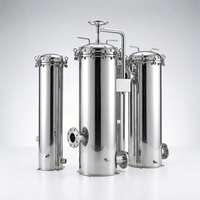Filtre de sécurité poli miroir, filtre de précision en acier inoxydable pour la purification de l'eau, des produits chimiques et des liquides cosmétiques