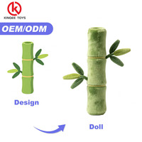 Plante en peluche feuille d'érable personnalisée, jouet en peluche thème automne, tissu doux, certifié CE, 20 cm, MOQ 100 pièces, sur mesure