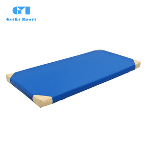 Tapis d'atterrissage de gymnastique personnalisés absorbant les chocs avec coins pour <span class=keywords><strong>le</strong></span> fitness - Product Image 1