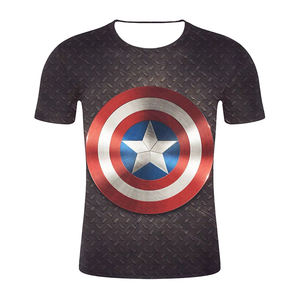 T-shirt unisexe imprimé durable, logo de super-héros 4, symbole de l'infini, métal 3D, vêtements de mode <span class=keywords><strong>Marvel</strong></span>, <span class=keywords><strong>Venom</strong></span> - Product Image 5