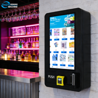 Distributeurs automatiques de cigarettes électroniques intelligents à écran tactile Zhenghe 32 pouces, à fixer au mur, avec paiement par carte de crédit et espèces pour cigarettes ZYN