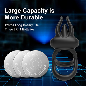 Herramientas sexuales para mejorar el placer masculino, anillo vibrador para el pene para amantes, Juguetes sexuales para adultos, anillo de eyaculación para prolongar la resistencia <span class=keywords><strong>del</strong></span> <span class=keywords><strong>hombre</strong></span> - Product Image 3