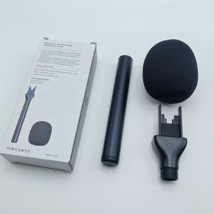 อะแดปเตอร์อลูมิเนียมมือถือไมค์แบบถือพร้อมที่จับโฟมไมโครโฟนนักข่าวทีวีติดไมโครโฟนพอดีกับ DJI RODE - Product Image 4