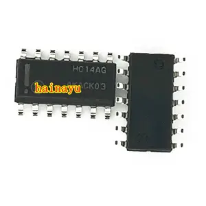 电子芯片集成电路BOM报价单快速交货逻辑芯片SMD SOP14芯片HC14A HC14AG MC74HC14ADR2G