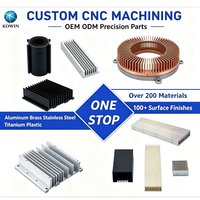 Pièces micro-usinées CNC, engrenages droits, production OEM en métal, pièces usinées CNC, kit de dissipateur thermique, usinage d'aluminium 5052 6061