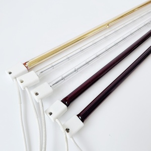 10*325 mét <span class=keywords><strong>Halogen</strong></span> Thạch Anh Hồng Ngoại Điện sưởi ấm đèn ống cho vật nuôi thổi máy - Product Image 1