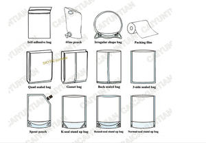 Bolsa de Mylar Personalizable y Económica para Dulces con Forma Personalizada, Sellada en Tres Lados, Reutilizable y Comestible - Product Image 5