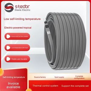 Cable Calefactor Autorestringente de Cobre para Tuberías con PE, Evita Congelación en Ambientes Fríos, Termostato Opcional, Cinta de Baja Temperatura, 30m - Product Image 4