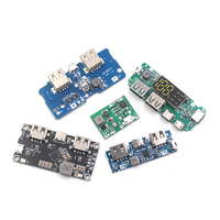 Batterie au lithium 18650 Module de suralimentation à affichage numérique Banque d'alimentation PCB double USB