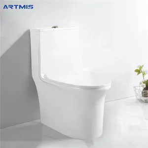 Cheap Sanitary Ware Suppliers Bathroom Ceramic Toilet Siphonic Wc Toilet 1 Piece Toilet In Bulk