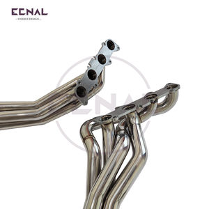 Collecteur d'échappement en acier inoxydable haute performance Ecnal pour Ford <span class=keywords><strong>Mustang</strong></span> 5.0L <span class=keywords><strong>GT</strong></span> V8 2015-2018, conduite à gauche - Product Image 4