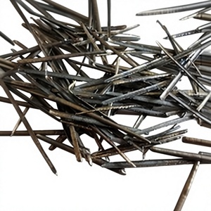 Fibra de refuerzo de acero inoxidable 1in X 0.002in para hormigón <span class=keywords><strong>refractario</strong></span> - Product Image 1