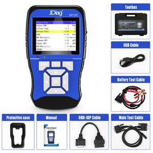 M100 çift sistem motosiklet Dlectronic yakıt enjeksiyon sistemi ABS sistemi teşhis aleti + pil algılama 2-in-1 - Product Image 2