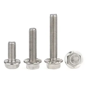 Grade 5 Titanium Hexagonal Torx Flange Bolts Bicycle Bolts Motorcycle Titanium Flange Bolts