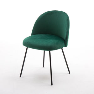 2025 Hot Style Usine En Gros <span class=keywords><strong>Velours</strong></span> Multicolore Personnalisable <span class=keywords><strong>Beetle</strong></span> <span class=keywords><strong>Chaise</strong></span> À Manger <span class=keywords><strong>Chaise</strong></span> Chambre <span class=keywords><strong>Chaise</strong></span> - Product Image 2
