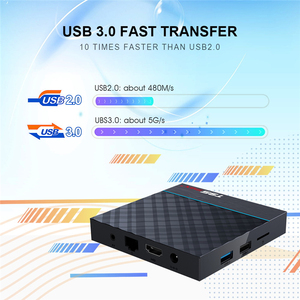Le plus récent ! Boîtier TV S905X3 T95 MAX PLUS <span class=keywords><strong>Android</strong></span> <span class=keywords><strong>9</strong></span>. Boîtier TV intelligent 4K double bande Wi-Fi T95MAX 4 Go 64 Go, boîtier décodeur de streaming Internet - Product Image 5