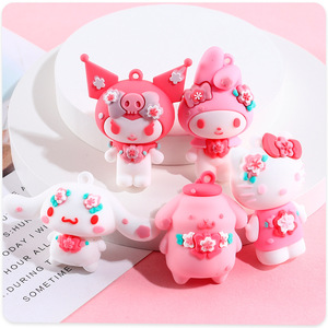 Figurines en plastique souple de chatons et chiots mignons pour décorations de coques de téléphone DIY - Product Image 2