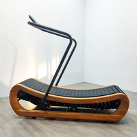 Vente directe d'usine Tapis roulant incurvé en bois Équipement de gym Machine à courir en bois
