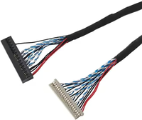 Arnés de cableado para dispositivo de sujeción médica, cable USB 28AWG (2725) para soporte de interfaz médica para iPad, clasificación IP67 PBT, múltiple