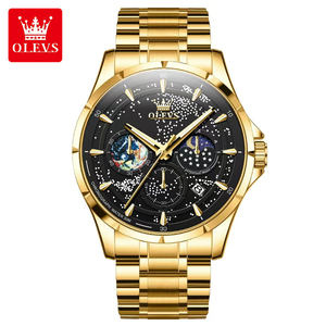 Reloj OLEVS 5538 con Logotipo OEM, Reloj de Lujo de Diseño de Marca, Reloj de Cuarzo Personalizado de Acero Inoxidable, Fabricante de Relojes - Product Image 3