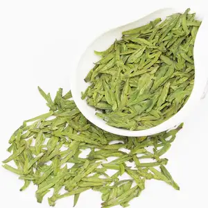 中国杭州Longjing緑茶葉ドラゴンウェルティーバッグ卸売ルーズリーフ茶Longjing