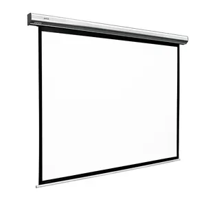 150 inch Wall Mount Motorized Projector Screen home theater screen