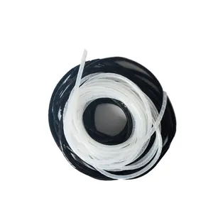 wholesale black white cable management PE spiral wrapping sleeve