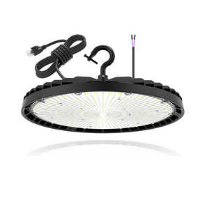 UL&DLC Listed 150W for LED High Bay <b>Light</b> 22500 LM 3CCT Tunable 5000K 5' Cable with <b>Plug</b> for 100-277V Warehouse Lighting - Product Image 1