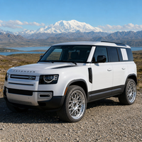 Nouvelle jante en alliage d'aluminium forgé à 10 rayons, design maille, déport profond, chrome poli, pour 4x4 SUV, adaptable/modernisable 16-24