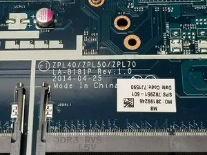 HP HP 782951 G2 782951 için 601-001 450-I3-4005U Laptop anakart ZPL40/ZPL50/ZPL70 LA-B181P SR1EK DDR3 dizüstü anakart - Product Image 4