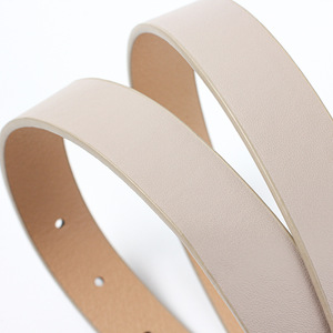 Cinturón Minimalista de Cuero PU para Mujer, Color Morado Claro, 80-100cm, Hebilla de Pin, Primavera 2025, Origen Wenzhou - Product Image 1