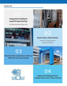 Impianto di Lavaggio Completamente Automatico per Autobus, Camion e <span class=keywords><strong>Auto</strong></span> con Tecnologia di Pulizia Avanzata e Costruzione in Acciaio Inossidabile - Product Image 5
