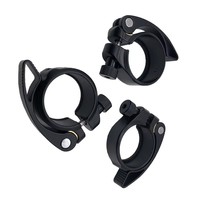 MAXFORD Collier de Selle Réglable et Pliable à Libération Rapide pour Vélo, Pince de Tube de Selle, Accessoires de Vélo 38.1/40/40.8