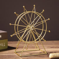 Grande roue étagère décor grande roue modèle ornement Vintage décor à la maison maison ornements mariage pièce maîtresse cadeau